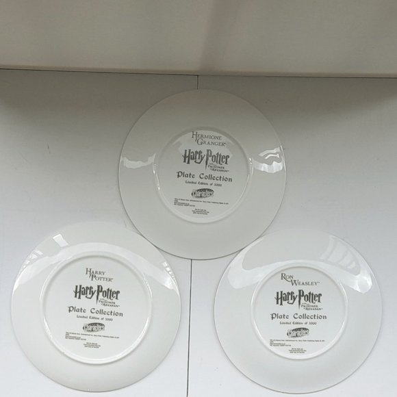Bundle of 3 Noble Collection Harry Potter Plates - Picture 8 of 8